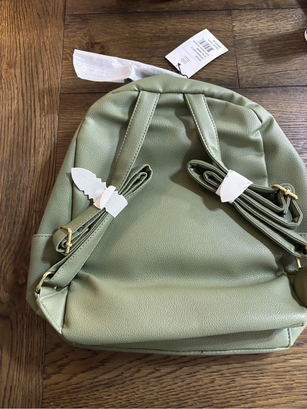 London Fog Olive Green Backpack